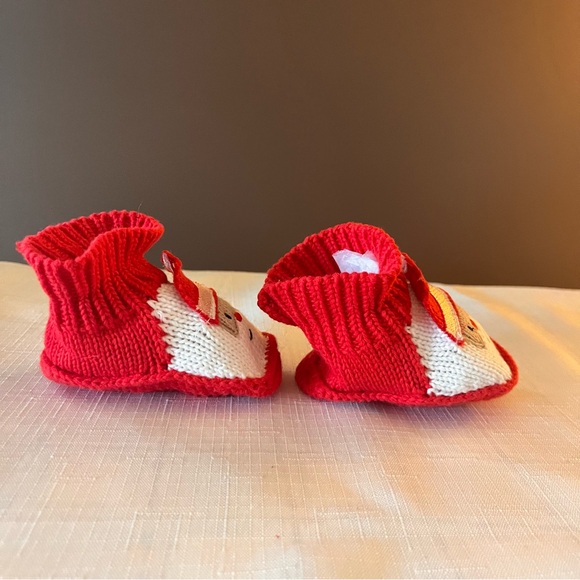 Santa Booties Christmas Baby Infant Stocking Stuffer - Picture 3 of 10